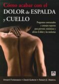 como acabar con dolor de espalda y cuello-vicent fortanasce-david gutkind-9788479029449 como acabar con dolor de espalda y cuello-vicent fortanasce-david gutkind-9788479029449