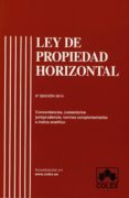 ley de propiedad horizontal (8ª edicion)-alejandro fuentes-lojo lastres-9788483424049 ley de propiedad horizontal (8ª edicion)-alejandro fuentes-lojo lastres-9788483424049