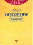 la cienciometria-michel callon-jean pierre courtial-herve penan-9788487733949 la cienciometria-michel callon-jean pierre courtial-herve penan-9788487733949