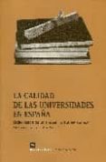la calidad de las universidades en españa: elaboracion de un indi ce multidimensional-mikel buesa-joost heijs-9788488123749 la calidad de las universidades en españa: elaboracion de un indi ce multidimensional-mikel buesa-joost heijs-9788488123749