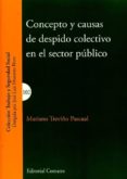 concepto y causas de despido colectivo en el sector público-mariano treviño pascual-9788490454749 concepto y causas de despido colectivo en el sector público-mariano treviño pascual-9788490454749