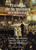 historia de la musica occidental (9ª ed.)-j. peter burkholder-donald jay grout-9788491815549 historia de la musica occidental (9ª ed.) j. peter burkholder donald jay grout 9788491815549