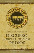 discurso sobre el nombre de dios-arnau de vilanova-9788497770149 discurso sobre el nombre de dios-arnau de vilanova-9788497770149