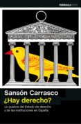 ¿hay derecho? (ebook)-sanson carrasco-9788499423449 ¿hay derecho? (ebook)-sanson carrasco-9788499423449