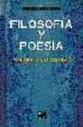 filosofia y poesia-maria zambrano-9789681650049 filosofia y poesia-maria zambrano-9789681650049