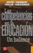 las competencias en la educacion: un balance-monique denyer-9789681679149 las competencias en la educacion: un balance-monique denyer-9789681679149