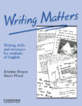 writing matters: writing skills and strategies for students of en glish-susan hood-9780521348959 writing matters: writing skills and strategies for students of en glish-susan hood-9780521348959
