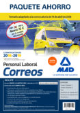 paquete ahorro personal laboral correos (incluye temarios 1 y 2; test; simulacros de examen 1 y 2; psicotécnico y acceso a campus oro)-9788414217559 paquete ahorro personal laboral correos (incluye temarios 1 y 2; test; simulacros de examen 1 y 2; psicotécnico y acceso a campus oro)-9788414217559