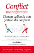 conflict management: ciencia aplicada a la gestion de conflictos-josep redorta-9788416392759 conflict management: ciencia aplicada a la gestion de conflictos-josep redorta-9788416392759