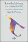 sociedad abierta, universo abierto-karl raimund popper-9788430911059 sociedad abierta, universo abierto-karl raimund popper-9788430911059