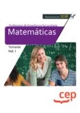 oposiciones educación profesores secundaria. matemáticas temario volumen 1-9788468174259 oposiciones educación profesores secundaria. matemáticas temario volumen 1-9788468174259