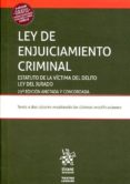 ley de enjuiciamiento criminal 25ª ed 2017-9788491691259 ley de enjuiciamiento criminal 25ª ed 2017-9788491691259
