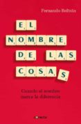 el nombre de las cosas-fernando beltran-9788493869359 el nombre de las cosas-fernando beltran-9788493869359