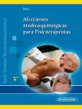 afecciones medicoquirúrgicas para fisioterapeutas-jesus seco calvo-9788498359459 afecciones medicoquirúrgicas para fisioterapeutas-jesus seco calvo-9788498359459