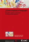 ¿como empieza el lenguaje? (ebook)-9788499807973 ¿como empieza el lenguaje? (ebook)-9788499807973