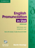 english pronunciation in use : advanced : book with answers + 5 a udio cd s + cd-rom-martin hewings-9780521693769 english pronunciation in use : advanced : book with answers + 5 a udio cd s + cd-rom-martin hewings-9780521693769