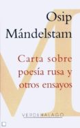 carta sobre poesia rusa y otros ensayos-osip emilevich mandelstam-9786077546269 carta sobre poesia rusa y otros ensayos-osip emilevich mandelstam-9786077546269
