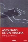 asesinato de un hincha-enrique sanchez-9788423676569 asesinato de un hincha-enrique sanchez-9788423676569