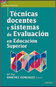 tecnicas docentes y sistemas de evaluacion en educacion superior-maria paz sanchez gonzalez-9788427717169 tecnicas docentes y sistemas de evaluacion en educacion superior-maria paz sanchez gonzalez-9788427717169