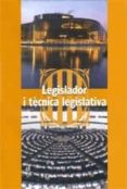legislador i tecnica legislativa-9788439362869 legislador i tecnica legislativa-9788439362869