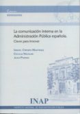 la comunicación interna en la administración pública española-ismael crespo martinez-9788470889769 la comunicación interna en la administración pública española ismael crespo martinez 9788470889769