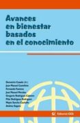 avances en bienestar basados en el conocimiento-demetrio casado-9788483169469 avances en bienestar basados en el conocimiento-demetrio casado-9788483169469
