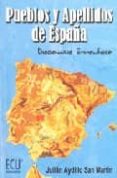 pueblos y apellidos de españa: diccionario etimologico-julian aydillo san martin-9788484544869 pueblos y apellidos de españa: diccionario etimologico-julian aydillo san martin-9788484544869