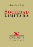 sociedad limitada-miguel d ors-9788484725169 sociedad limitada-miguel d ors-9788484725169