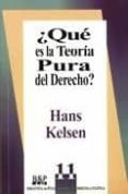 ¿que es la teoria pura del derecho?-hans kelsen-9789684761469 ¿que es la teoria pura del derecho?-hans kelsen-9789684761469