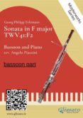 Descargar libros electrónicos gratis para Android móvil (BASSOON PART) SONATA IN F MAJOR - BASSOON AND PIANO de GEORG PHILIPP TELEMANN 9791221336269