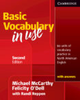 basic vocabulary in use (beginner to pre-intermediate) (incluye a udio cd) (american english)-michael mccarthy-9780521123679 basic vocabulary in use (beginner to pre-intermediate) (incluye a udio cd) (american english)-michael mccarthy-9780521123679