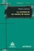 la realidad de los medios de masas-niklas luhmann-9788476588079 la realidad de los medios de masas-niklas luhmann-9788476588079