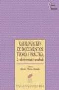 catalogacion de documentos: teoria y practica-nuria pinto molina-9788477382379 catalogacion de documentos: teoria y practica-nuria pinto molina-9788477382379