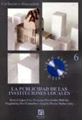 la publicidad de las instituciones locales (+ c.d)-rafael lopez lita-9788480217279 la publicidad de las instituciones locales (+ c.d)-rafael lopez lita-9788480217279