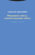 pensamiento critico, constitucionalismo critico (ebook)-9788498795479 pensamiento critico, constitucionalismo critico (ebook)-9788498795479