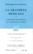 la grandeza mexicana-bernardo de balbuena-9789684324879 la grandeza mexicana-bernardo de balbuena-9789684324879