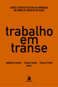 TRABALHO EM TRANSE: RAÍZES E EFEITOS POLÍTICOS DAS MUDANÇAS NO MUNDO DO TRABALHO NO BRASIL  (edición en portugués)