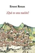 ¿que es una nacion?-ernest renan-9788415707189 ¿que es una nacion?-ernest renan-9788415707189