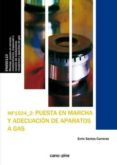 puesta en marcha y adecuac. de aparatos de gas-enric santos carreras-9788416338689 puesta en marcha y adecuac. de aparatos de gas-enric santos carreras-9788416338689