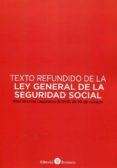 texto refundido de la ley general de la seguridad social-9788416608089 texto refundido de la ley general de la seguridad social-9788416608089
