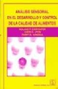 analisis sensorial en el desarrollo y control de la calidad de al imentos-roland p. carpenter-david h. lyon-9788420009889 analisis sensorial en el desarrollo y control de la calidad de al imentos-roland p. carpenter-david h. lyon-9788420009889
