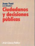 cuidadanos y decisiones publicas-9788434418189 cuidadanos y decisiones publicas-9788434418189