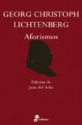 aforismos-georg christoph lichtenberg-9788435091589 aforismos-georg christoph lichtenberg-9788435091589