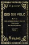 isis sin velo. tomo 1-h.p. blavatsky-9788479100889 isis sin velo. tomo 1-h.p. blavatsky-9788479100889