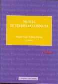 manual de terapia de conducta tomo i-9788490310489 manual de terapia de conducta tomo i-9788490310489