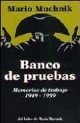 banco de pruebas-mario muchnik-9788495303189 banco de pruebas-mario muchnik-9788495303189