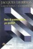 decir el acontecimiento, ¿ es posible?-jacques derrida-9788495897589 decir el acontecimiento, ¿ es posible?-jacques derrida-9788495897589