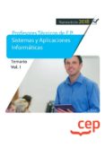 cuerpo de profesores tecnicos de f.p.: sistemas y aplicaciones informaticas. temario (vol. i)-9788417632199 cuerpo de profesores tecnicos de f.p.: sistemas y aplicaciones informaticas. temario (vol. i)-9788417632199