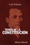 teoria de la constitucion-carl schmitt-9788420654799 teoria de la constitucion-carl schmitt-9788420654799