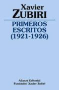 primeros escritos (1921-1926)-xavier zubiri-9788420690599 primeros escritos (1921-1926)-xavier zubiri-9788420690599